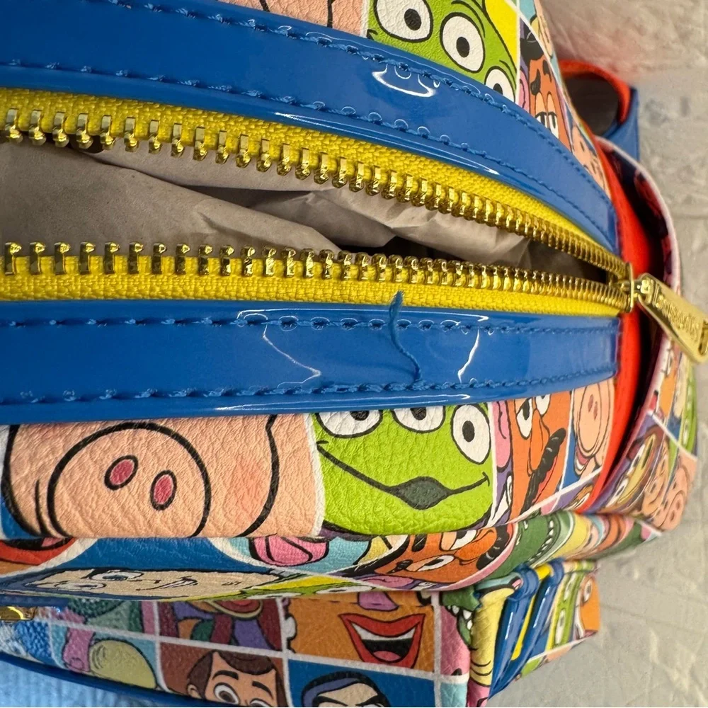 New Disney Loungefly Toy Story Backpack Multicolor